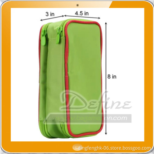 Travel Jewelry Toiletry Organizer Double-sided Jewelry Travel Bag
